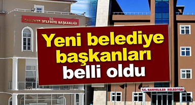 Karaman'ın Ermenek ve Sarıveliler ilçe belediye başkanları belli oldu
