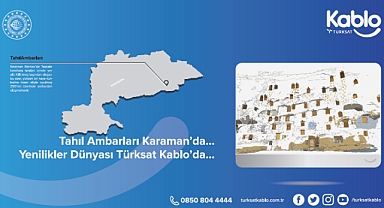 Karaman tanıtımına bir katkı da Türksat Kablo'dan