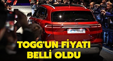Türkiye'nin yerli otomobili Togg'un fiyatı belirlendi