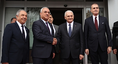 AK Parti'den DSP'ye ziyaret