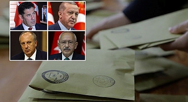 Cumhurbaşkanı adaylarının oy pusulasındaki yerleri belli oldu