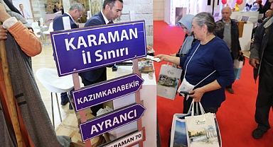 EMMIT Fuarında Karaman standı büyük ilgi görüyor