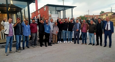 Karaman Oduncular Sitesi esnafından Soyfidan'a tam destek