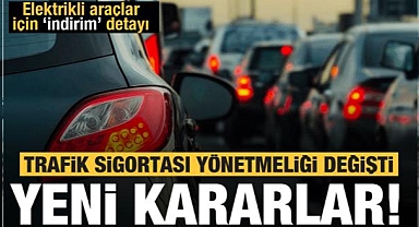 Trafik sigortası yönetmeliği değişti