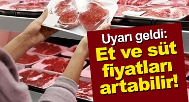 TZOB Başkanı Bayraktar: Et ve süt fiyatları artabilir