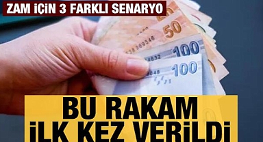 Asgari ücret zammında 3 farklı senaryo! Bu rakam ilk kez verildi