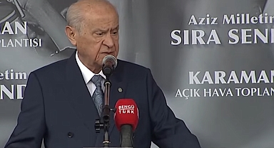 Devlet Bahçeli'den Karaman'da önemli açıklamalar