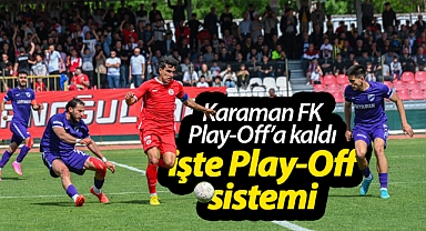Karaman FK, Orduspor ile yenişemedi, Play-Off'a kaldı