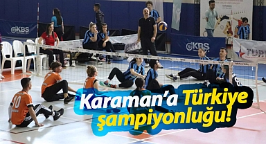 Karaman Hakkı Tekke Spor Lisesinden Türkiye Şampiyonluğu!