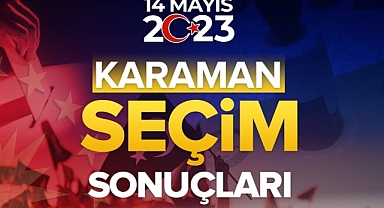 Karaman seçim sonuçları 2023 canlı