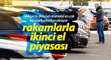 Türkiye'de en çok satılan ikinci el otomobil markaları belli oldu