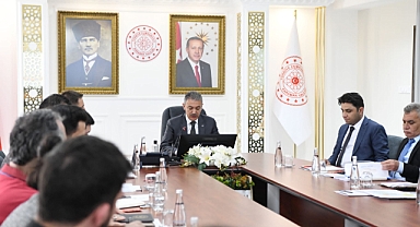 Vali Akkoyun Başkanlığında Seçim Güvenliği Toplantısı