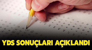 YDS sonuçları açıklandı