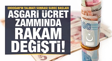Asgari ücrette rakam değişti: Erdoğan talimat verdi süreç başladı