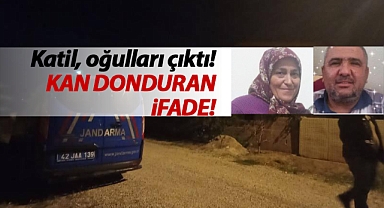 Çumra'da ölü bulunan karı kocanın katili oğulları çıktı!