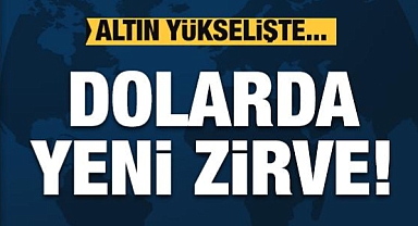 Dolarda yeni zirve altın yükselişte