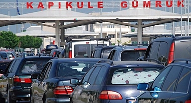 Gurbetçilerin memleket yolculuğu başladı