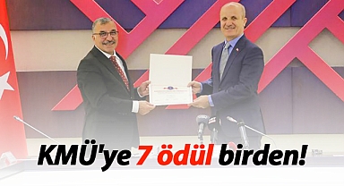 KMÜ'ye 7 ödül birden!