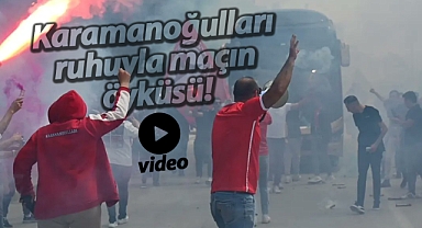 Taraftar ruhuyla Karaman FK - Orduspor maç öyküsü