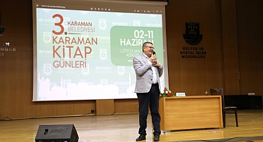Ünlü yazar Alişan Kapaklıkaya Karamanlılarla buluştu