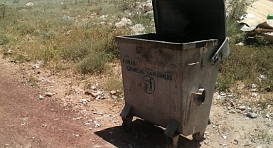 Yazılı Köyündeki çöp konteyneri sorunu çözüldü