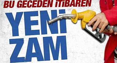 Akaryakıt fiyatlarına yeni zam yolda!