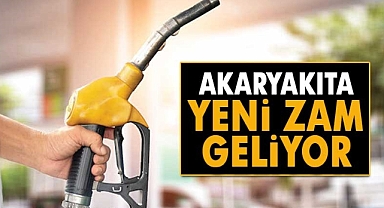 Akaryakıta yeni zam yolda!