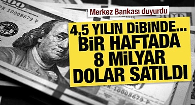 Döviz mevduatlarında sert gerileme! Bir haftada tam 8 milyar dolar satıldı