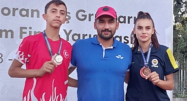 Karamanlı sporcular İzmir'den de madalyalarla döndü