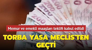 Milyonları ilgilendiren zam teklifi Meclis'ten geçti
