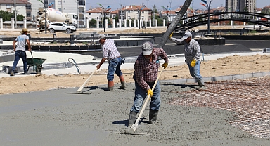 Şehir Parkında Çalışmalar Tam Gaz Ediyor