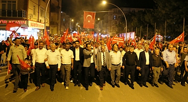 Karaman'da Türkçe Aşkı Vatan Aşkı Yürüyüşü coşkuyla gerçekleşti