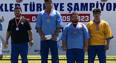 Karamanlı sporcu Arslan, Türkiye Şampiyonu oldu