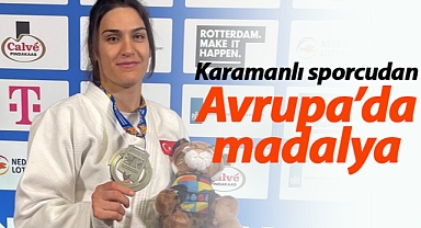 Karamanlı sporcu Zeynep Çelik, Avrupa ikincisi oldu