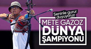 Mete Gazoz, Dünya şampiyonu oldu