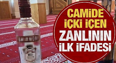Camide içki içip paylaşan zanlının ifadesi ortaya çıktı: Pişmanım