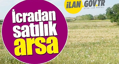 Ermenek'te icradan satılık 22 bin 395 metrekare arsa