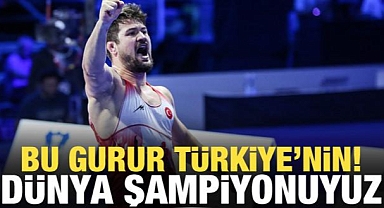 Milli Güreşçi Ali Cengiz, Dünya Şampiyonu oldu