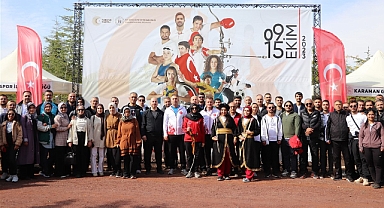 Karaman'da Amatör Spor Haftası etkinlikleri yürüyüşle başladı