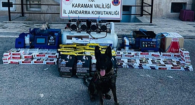 Karaman'da kaçakçılık operasyonu