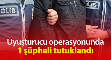 Karaman'da uyuşturucudan gözaltına alınan 2 şüpheliden biri tutuklandı