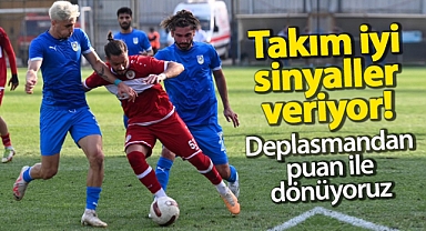 Karaman FK, iyi oynadığı deplasmandan puanla dönüyor