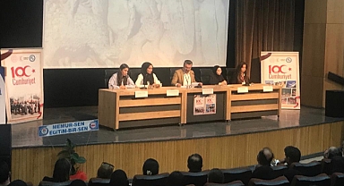 Karaman NFK Sosyal Bilimler Lisesi Öğrencilerinden 100. Yılında Cumhuriyet Konulu Panel 