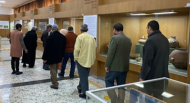 Karaman TRSM danışanları, rehber eşliğinde müzeyi keşfetti