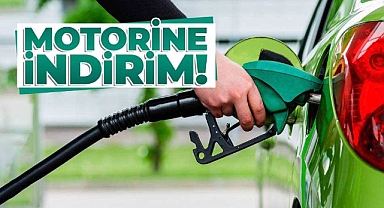 Motorin fiyatlarına indirim geldi