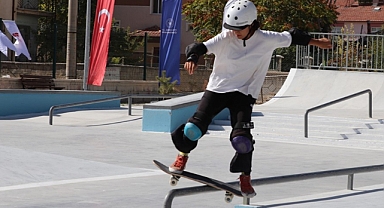 Türkiye'nin en iyi kaykaycıları Karaman'da hayran bıraktı