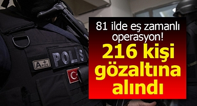 81 ilde eş zamanlı operasyon düzenlendi! 43 milyon liralık kayıp önlendi