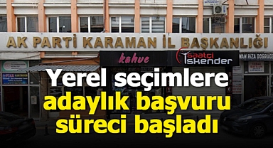 AK Parti'de yerel seçimler için adaylık başvuru süreci başladı