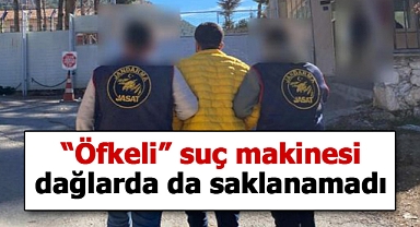 Karaman'da aranan suçlu dağdaki çadırında yakalandı