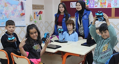 Karaman'daki köy okullarında teknoloji projesi başladı